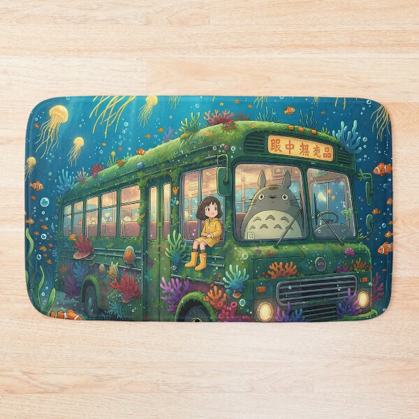 Item preview, Cute kawaii art girl [[totoros]] go -%[ghiblis]%- under ocean aways designed and sold by ITsyxuanart.