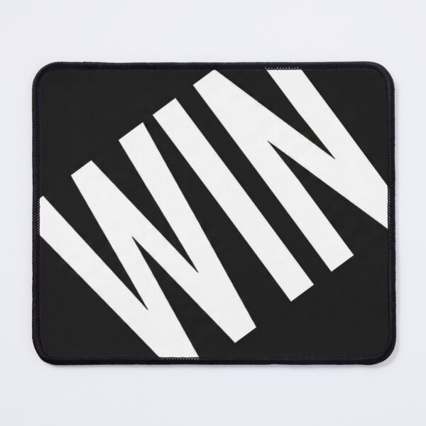 Item preview, WIN Heavy Diagonal Font | Bold Streetwear T-Shirt | Champion Attitude designed and sold by RAMHEARTS.