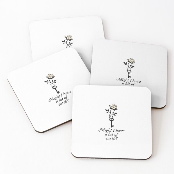 Item preview, Might I Have A Bit Of Earth The Secret Garden Minimalist Rose designed and sold by Fenay Designs.