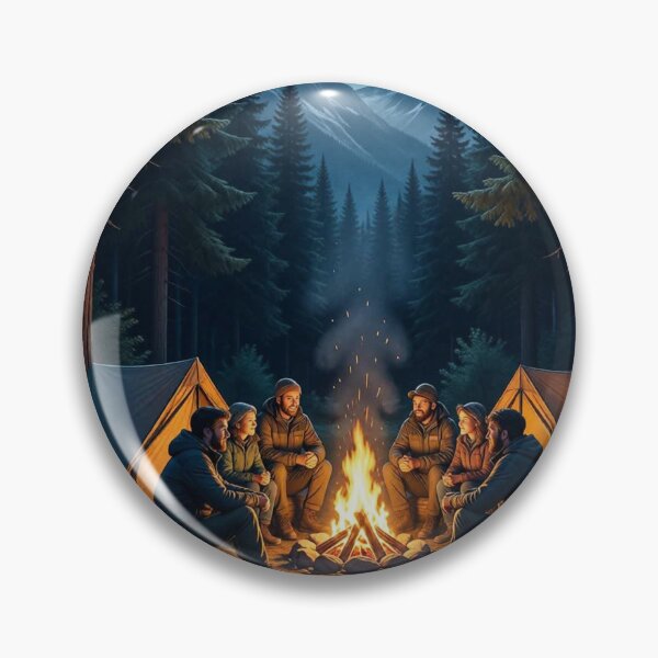Item preview, Campers Wild Life in Forest designed and sold by UdertakerSHOP.