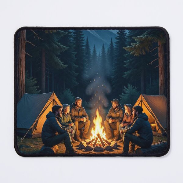 Item preview, Campers Wild Life in Forest designed and sold by UdertakerSHOP.