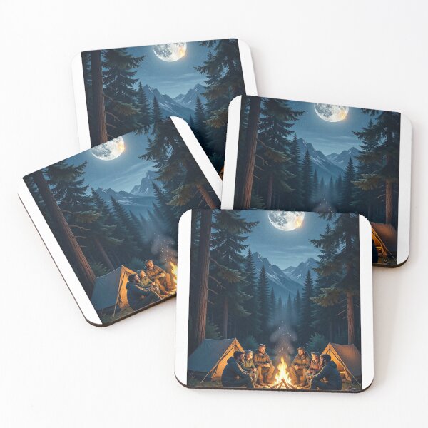 Item preview, Campers Wild Life in Forest designed and sold by UdertakerSHOP.