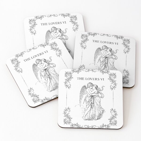 Item preview, The Lovers Tarot Card designed and sold by bebbleboint.