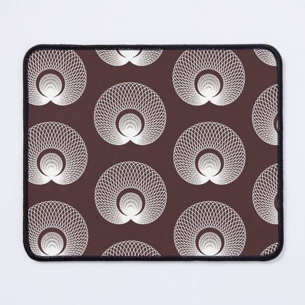 Item preview, Geometric Mandala with Harmonic Wave Patterns (white color) designed and sold by molivi.