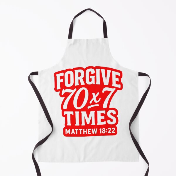 Item preview, Matthew 18:22 Forgive 70 x 7 Times designed and sold by plushism.