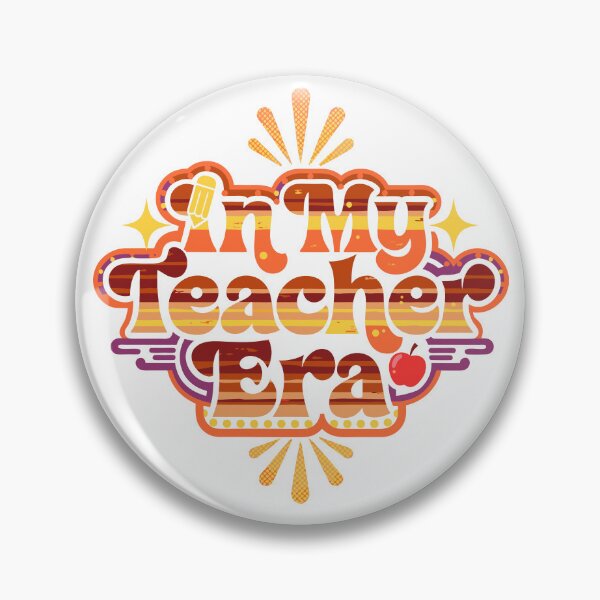 Item preview, In My Teacher Era Retro Educational Design designed and sold by Nuvoro Gifts.