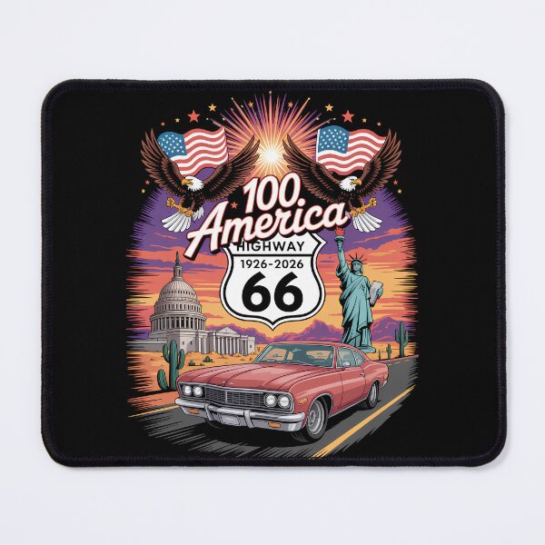 Item preview, Highway 66 Centennial Car Anniversary 100 Years 1926-2026 designed and sold by SEBANOX.