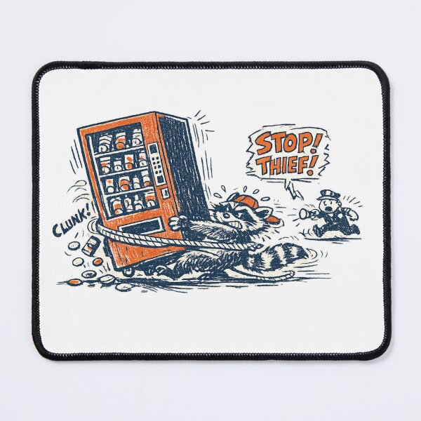 Item preview, Ambition exceeded skill-Vintage racoon vending machine designed and sold by Dreamy fantasy design.