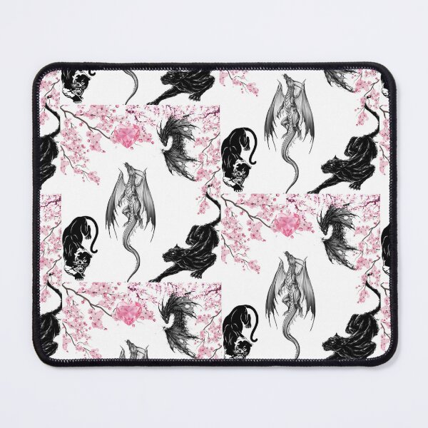Item preview, Dragon with flowers designed and sold by Szynszylek03.
