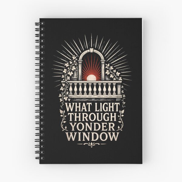 Item preview, Romeo and Juliet What Light Through Yonder Window Rising Sun Art designed and sold by Fenay Designs.