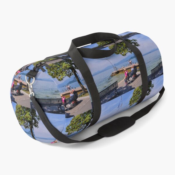 Item preview, Lakeside Promenade Bench at Bardolino on Lake Garda designed and sold by Violaman.