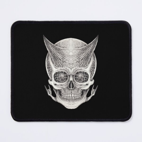 Item preview, Demon skull surreal art design designed and sold by Jiwsurreal.