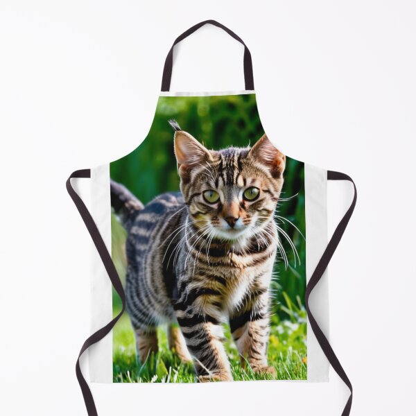 Item preview, Animals - Tabby Cat with a Piercing Gaze, Natural Portrait designed and sold by DoodyPets.