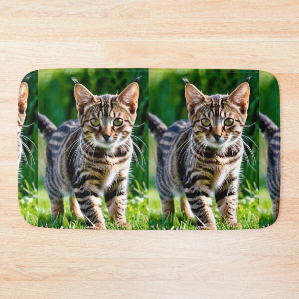 Item preview, Animals - Tabby Cat with a Piercing Gaze, Natural Portrait designed and sold by DoodyPets.