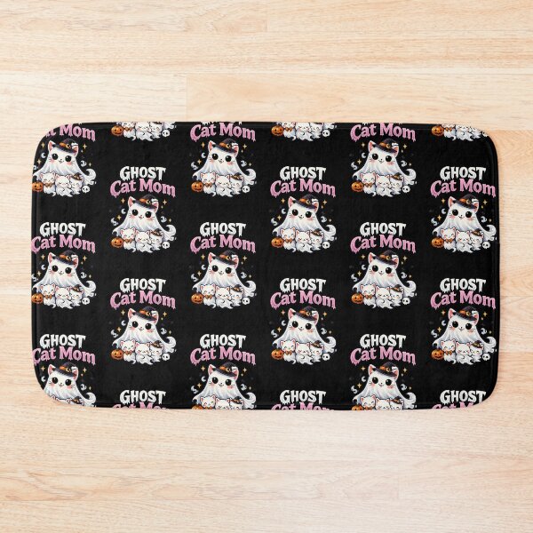 Item preview, Ghost Cat Mom Halloween designed and sold by Fine Art California.