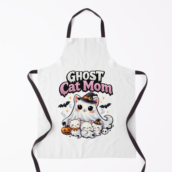 Item preview, Ghost Cat Mom Halloween designed and sold by Fine Art California.