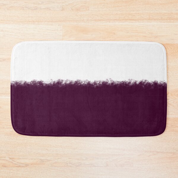 Item preview, Minimalist Plum and White Color Block Split designed and sold by pluielegere.