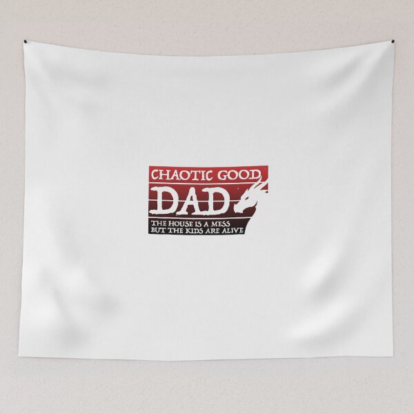 Item preview, Chaotic Good Dad Funny Fatherhood Parenting Humor designed and sold by ChuyenSuperx.