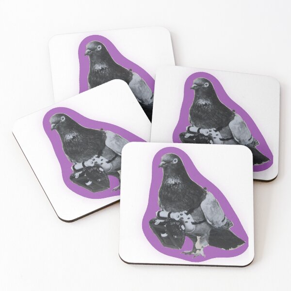 Item preview, Vintage Spy Pigeon Sticker designed and sold by footnotes-club.