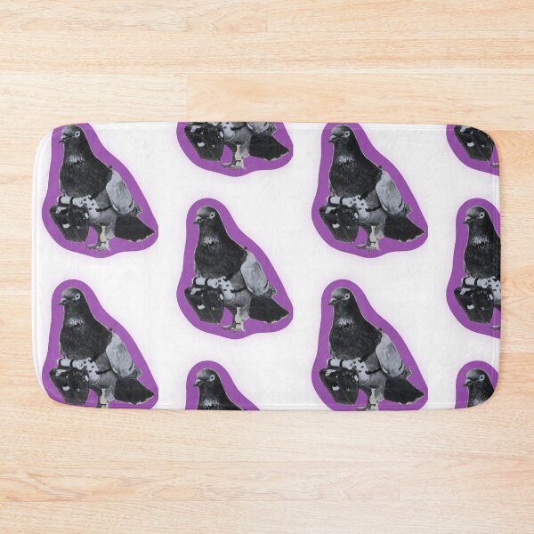 Item preview, Vintage Spy Pigeon Sticker designed and sold by footnotes-club.