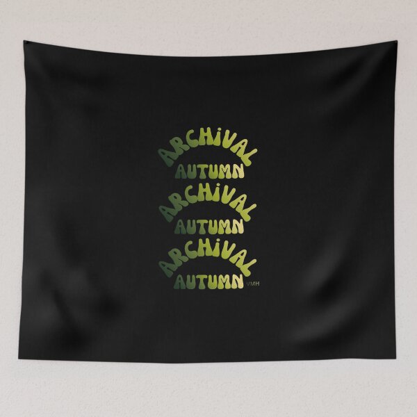 Item preview, Archival Autumn | Retro Fall Typography designed and sold by HOUSE OF VMH.