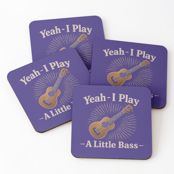Item preview, Yeah I Play A Little Bass designed and sold by Ukulaliens.