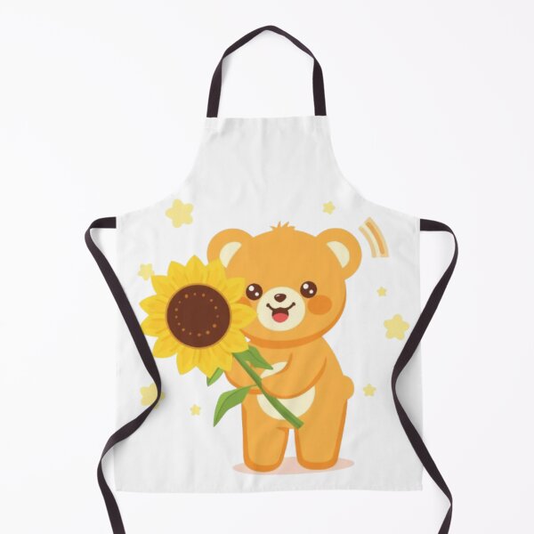 Item preview, Sunflower Bear Kawaii Sticker designed and sold by Stylestickers55.