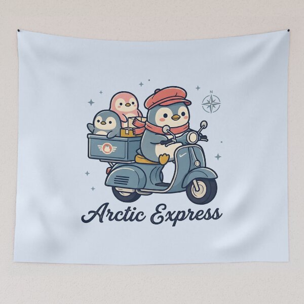 Item preview, Arctic Express Penguin Adventure designed and sold by dreephic22.
