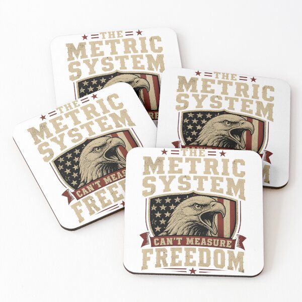 Item preview, The Metric System Can't Measure Freedom Funny 4th of July designed and sold by ShopOnTheTopp.