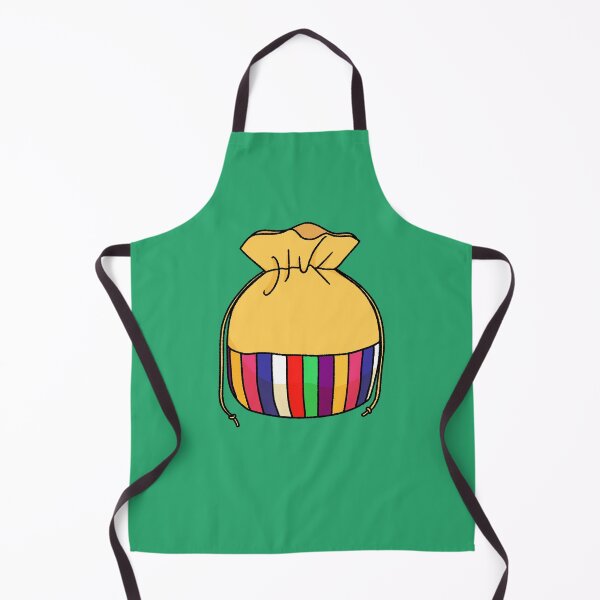 Item preview, Korean Traditional Lucky Bag Bokjumoni Illustration designed and sold by ubborn.