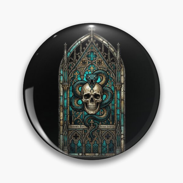 Item preview, Memento Mori Gothic Cathedral Window designed and sold by David Mateo ArtWorks.