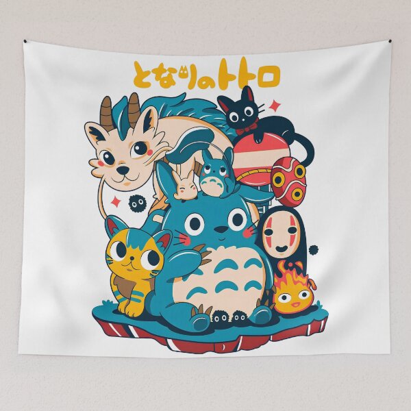 Item preview, Cute kawaii art all [[totoros]] friends -%[ghiblis]%- enjoy aways  designed and sold by ITsyxuanart.