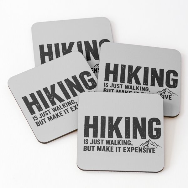 Item preview, Hiking Is Just Walking But Make It Expensive Funny Shirt Hiker Gift Outdoor Humor Tee Camping Sarcastic Shirt designed and sold by Moonveil_Studio.