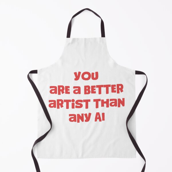 Item preview, You Are a Better Artist Than Any AI designed and sold by StudioAyinla.