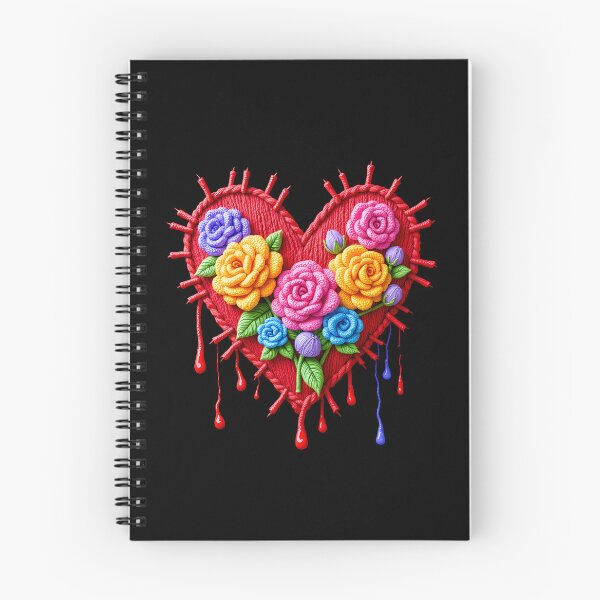 Item preview, Gothic Bleeding Heart in Barbed Wire with Roses | Dark Romance Art designed and sold by MaciejRudzinsky.