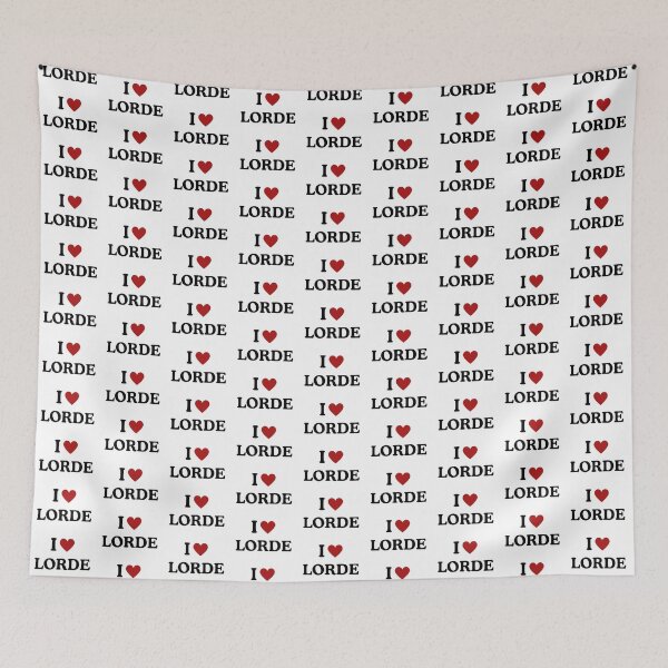 Item preview, I Heart Lorde !! designed and sold by Heart to Heart.