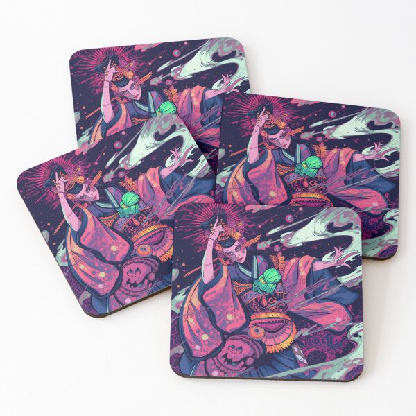 Item preview, Kabuki Dreamer – Psychedelic Japanese Spirit Art designed and sold by kummo-0319.