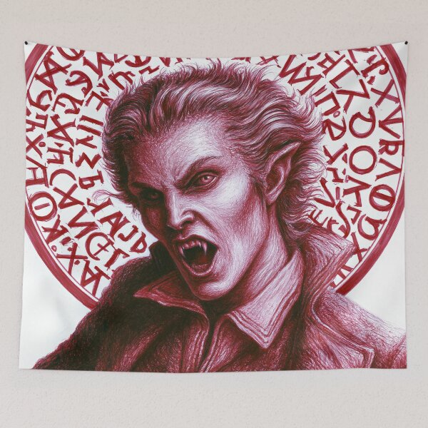 Item preview, Ink Vampire Sketch designed and sold by JaimeLikes.