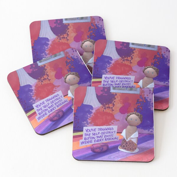 Item preview, Bisexual Self-Destruct designed and sold by GilbenPeebles.