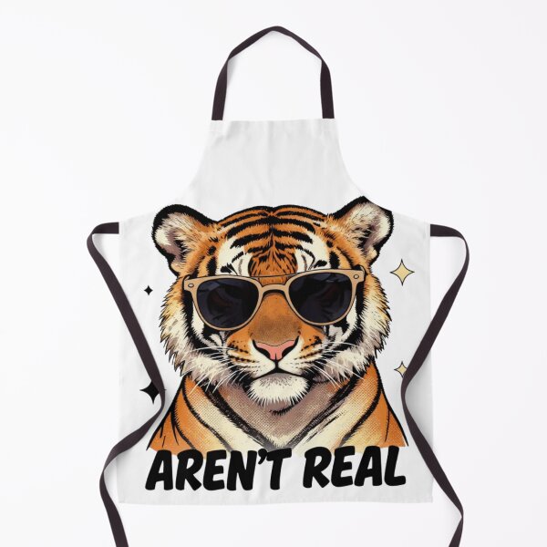 Item preview, Tiger - "Aren't Real" designed and sold by GUNAPRIYAA.