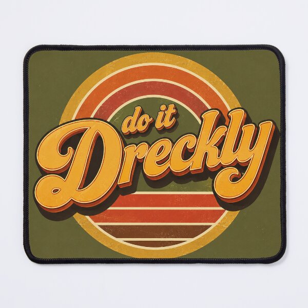 Item preview, Do It Dreckly | Cornish Saying Retro 70s T-Shirt designed and sold by Danielle Fougere Artist.