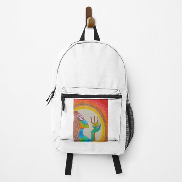 Item preview, Psychedelic Abstract Lord Shiva Trishul Art designed and sold by littleearty.