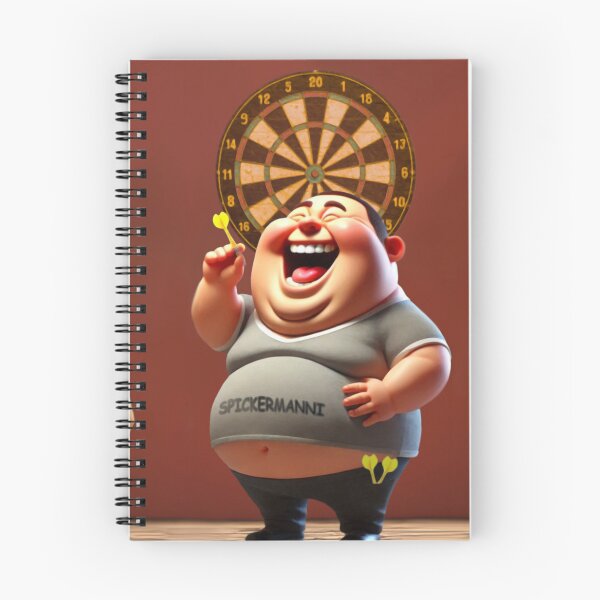Item preview, Spickermanni on stage with the cheerleaders - Darts Championship designed and sold by Segasprojects.