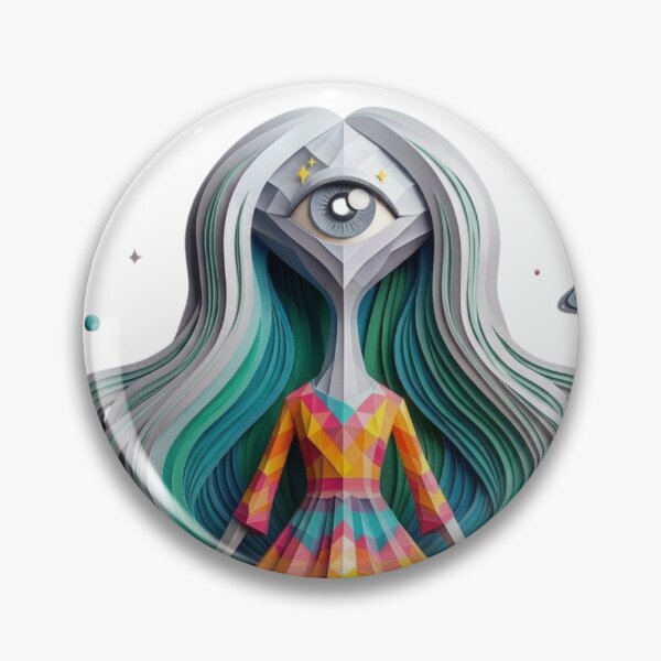 Item preview, Cosmic Cyclops Girl  designed and sold by unboxedbyJuls.