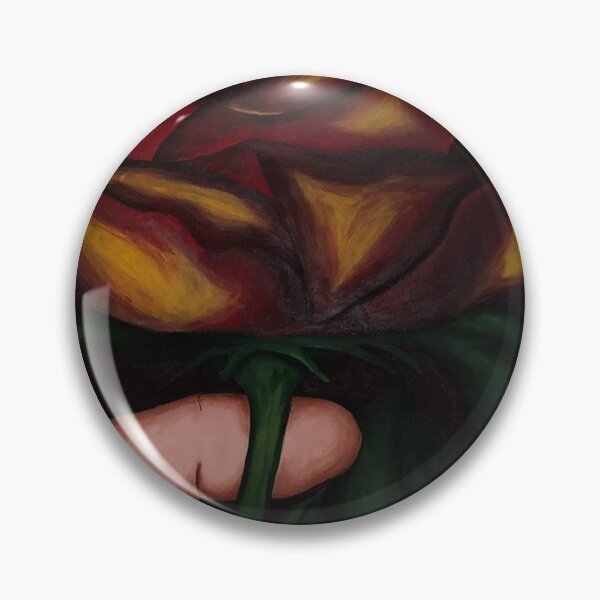 Item preview, Rose Acrylic painting, Human made art designed and sold by GiSilver.
