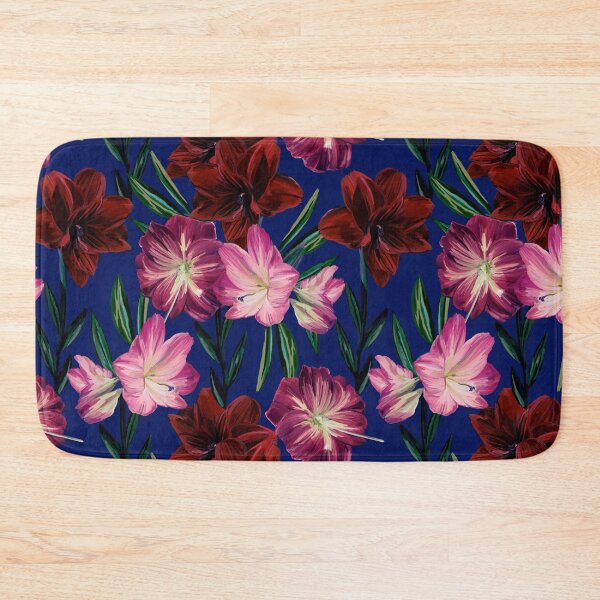 Item preview, Garden Flowers Blue  designed and sold by elenabdesigns.