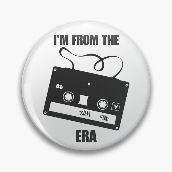 Item preview, I'm From The Cassette Era Retro Typography designed and sold by Iambuzze.