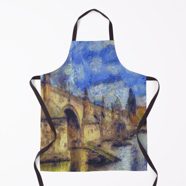 Item preview, Charles Bridge Van Gogh Style designed and sold by Londonimages.
