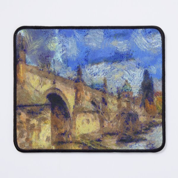 Item preview, Charles Bridge Van Gogh Style designed and sold by Londonimages.