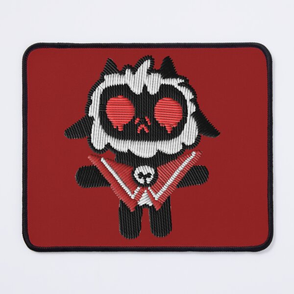 Item preview, Possessed Cult of the Lamb Embroidery Patch | Stitched Dark Cult Adventure Design designed and sold by · GAMING SOUL ·.